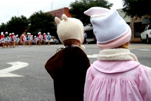 Parade Reese and MC watching